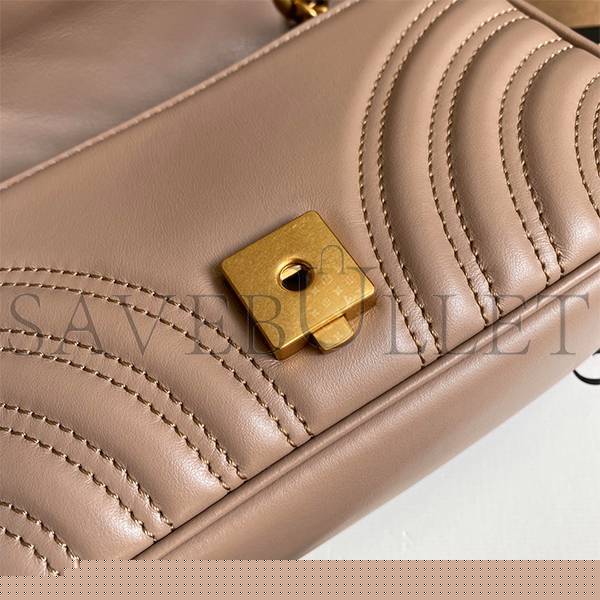 G*u*i marmont matelassÉ mini bag ‎446744 dtdit2 （23*14*6cm）